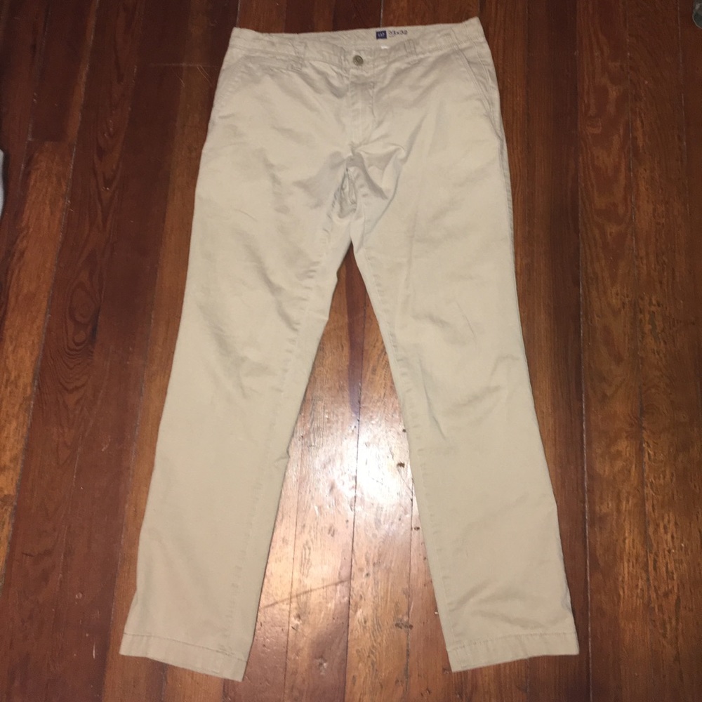 Gap slim fit khakis