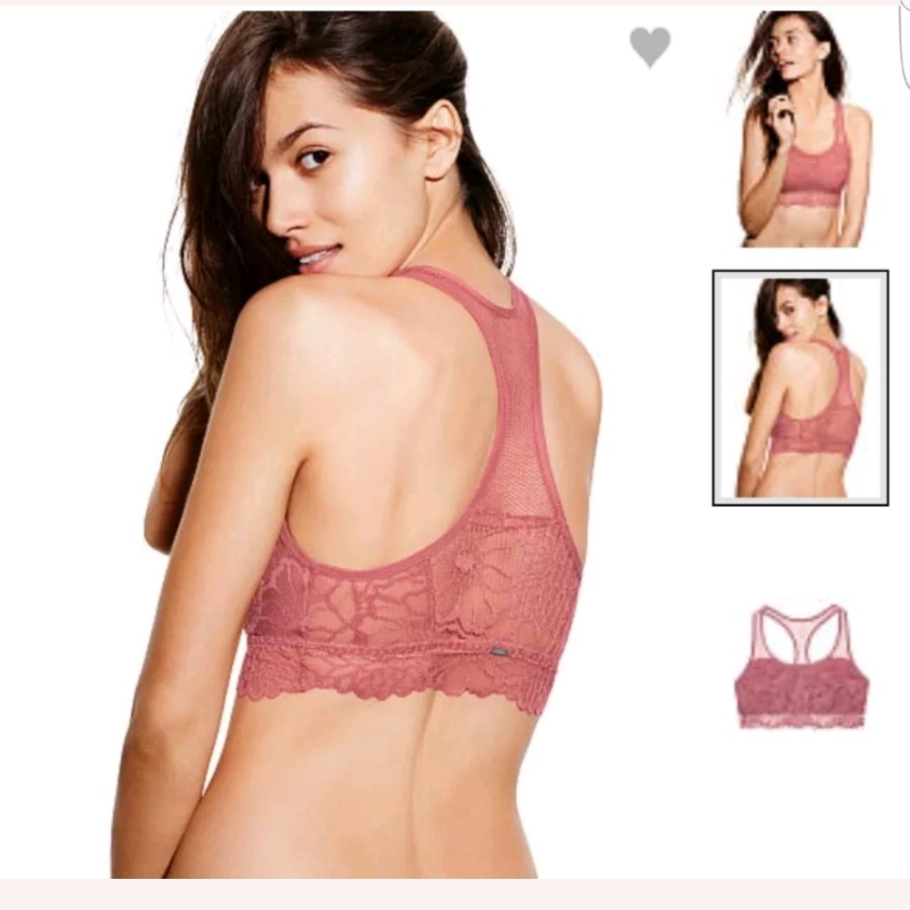 Victorias Secret PINK Floral Racerback Bralette