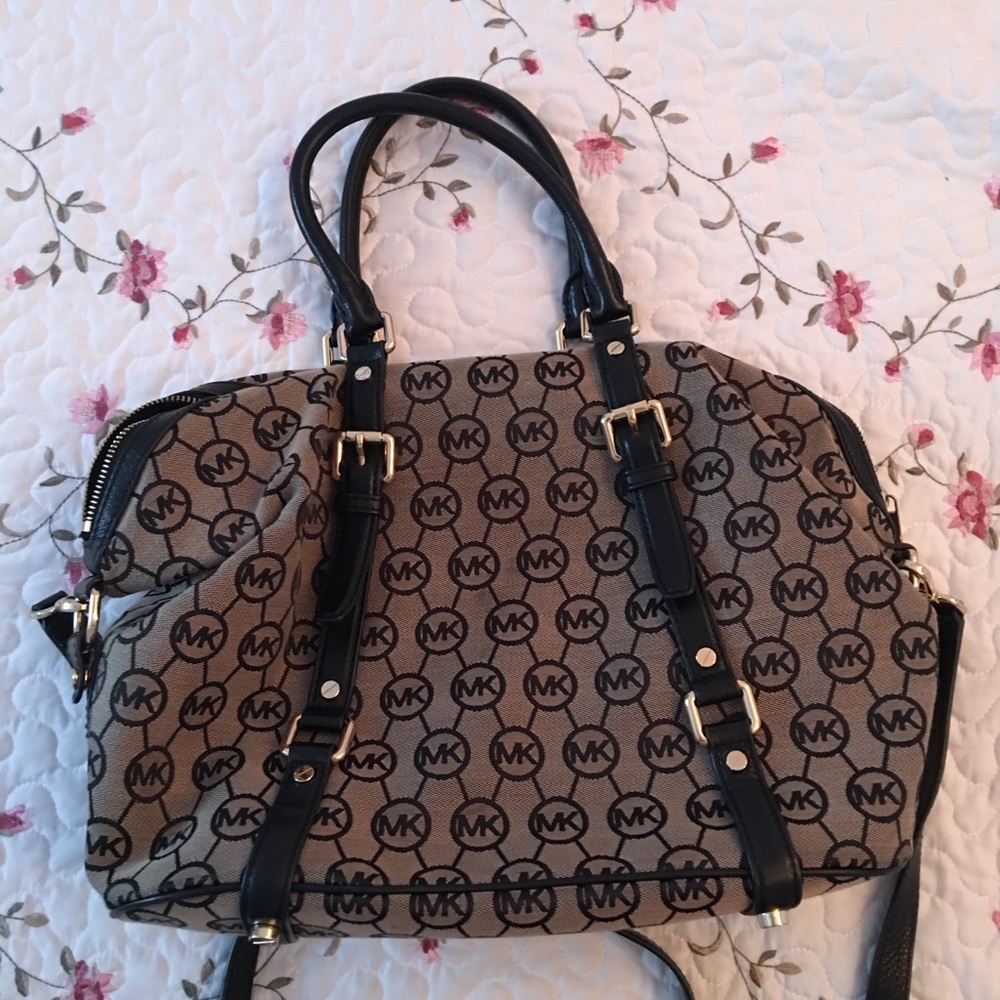 Michael Kors large cloth handbag