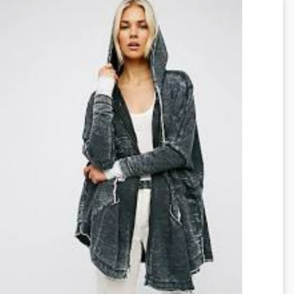 Free People Tops - Free People Peace It Up Hoodie Cardigan size M