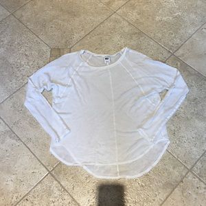 NSF shear long sleeved top