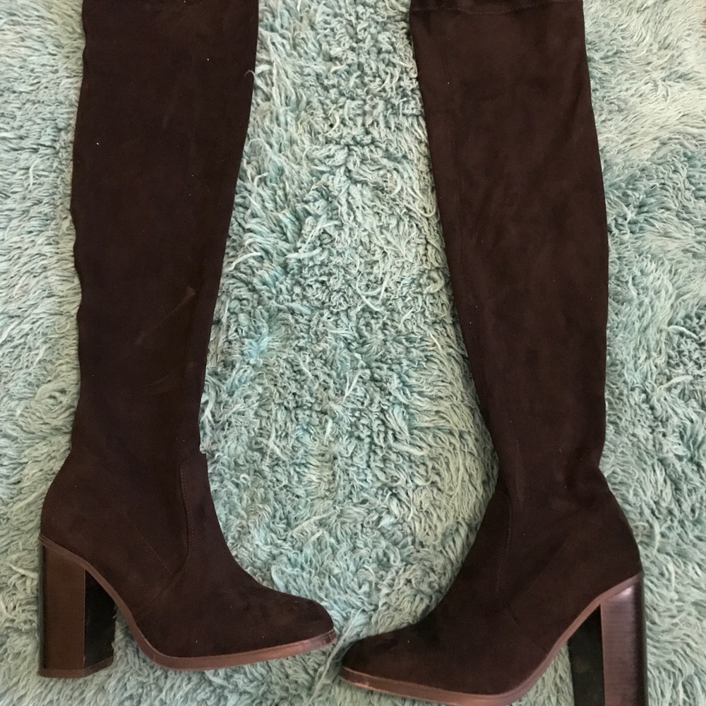 Knee high boots