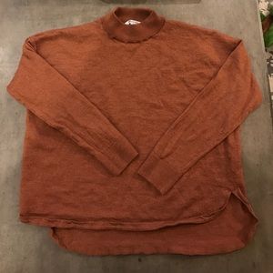Madewell 100% merino wool mock neck sweater