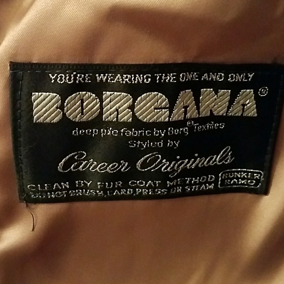 Vintage Borgana faux fur coat - Picture 3 of 7