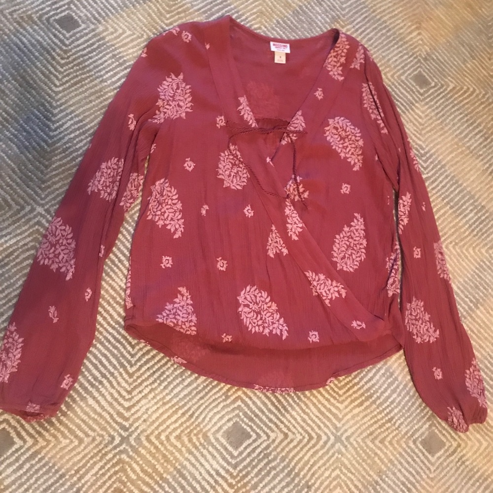 Maroon long sleeve