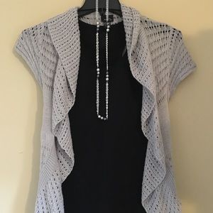 Gray sweater  / shawl