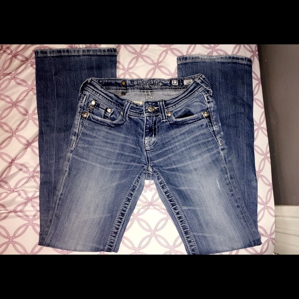 Kids Bootcut Miss Me Jeans