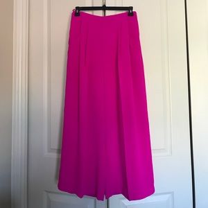Pink culottes
