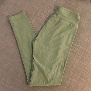 Lularoe olive green leggings