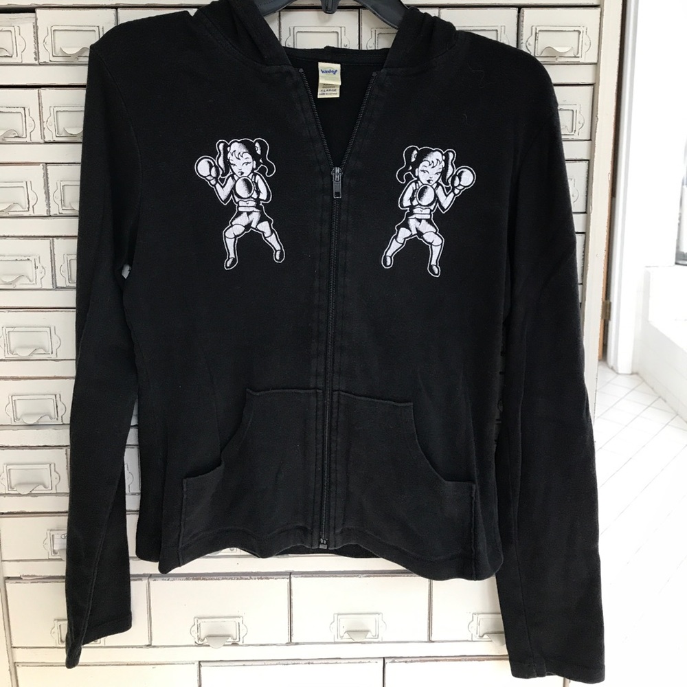 Zip up hoodie
