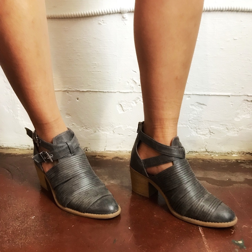 Sophisticated Strappy Booties