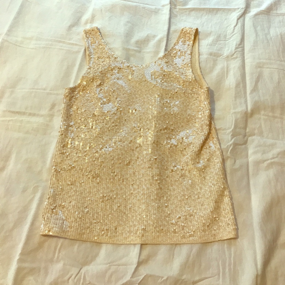 NWT J. Crew Sequin Top