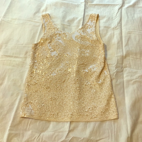 NWT J. Crew Sequin Top - Picture 1 of 3