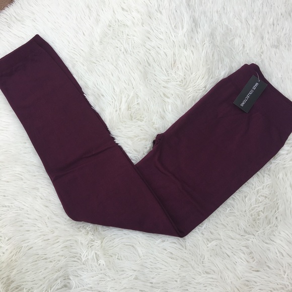 Maze Collection wine Leggings - Picture 2 of 3
