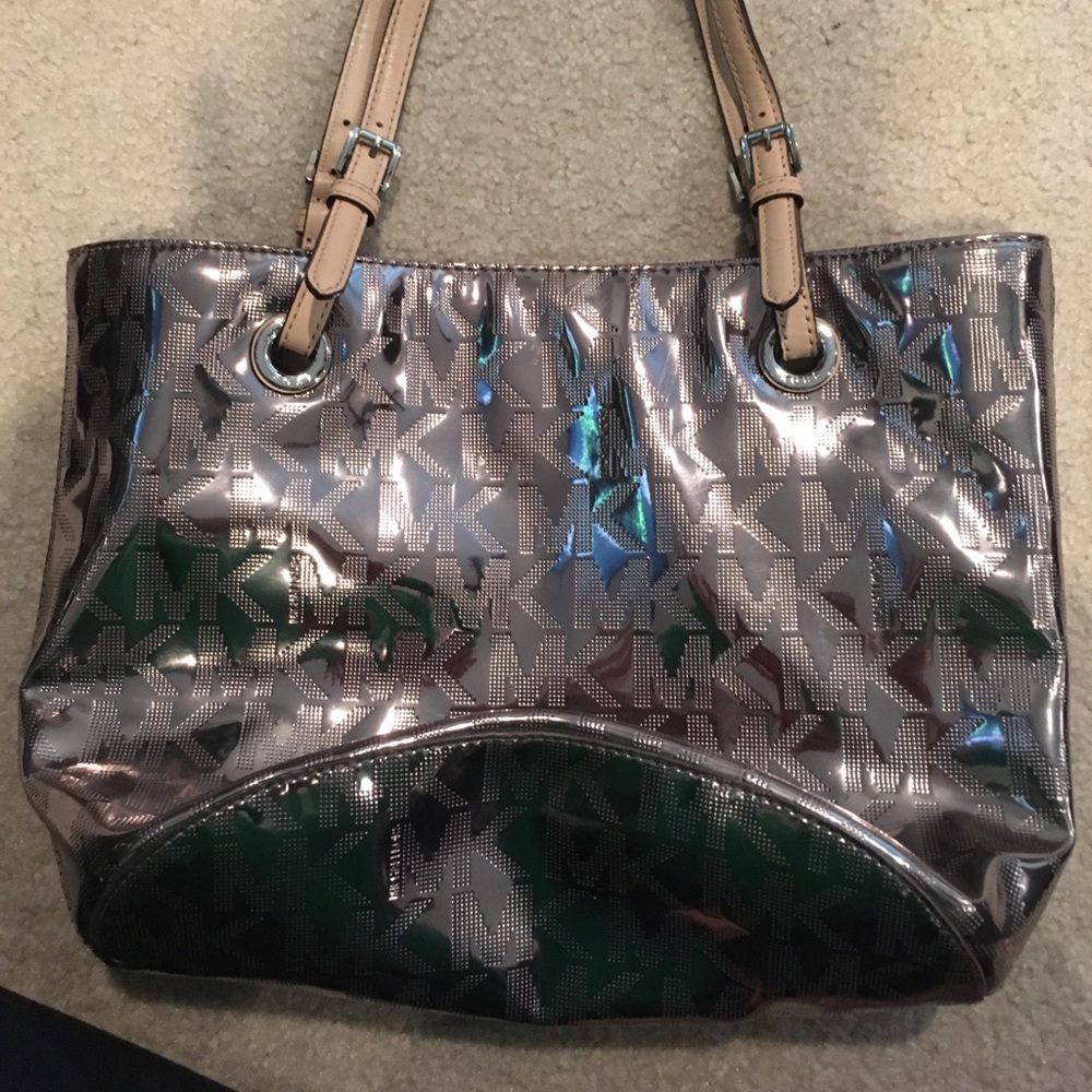 Chrome michael kors bag