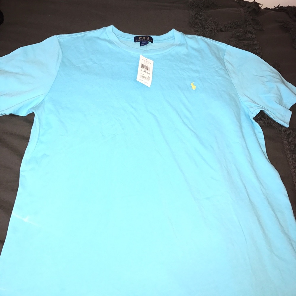 turquoise Ralph Lauren T-shirt