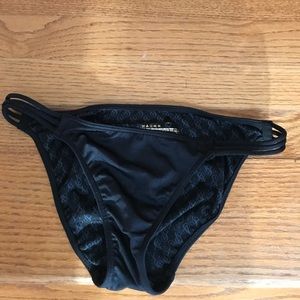 Black VS bikini bottom