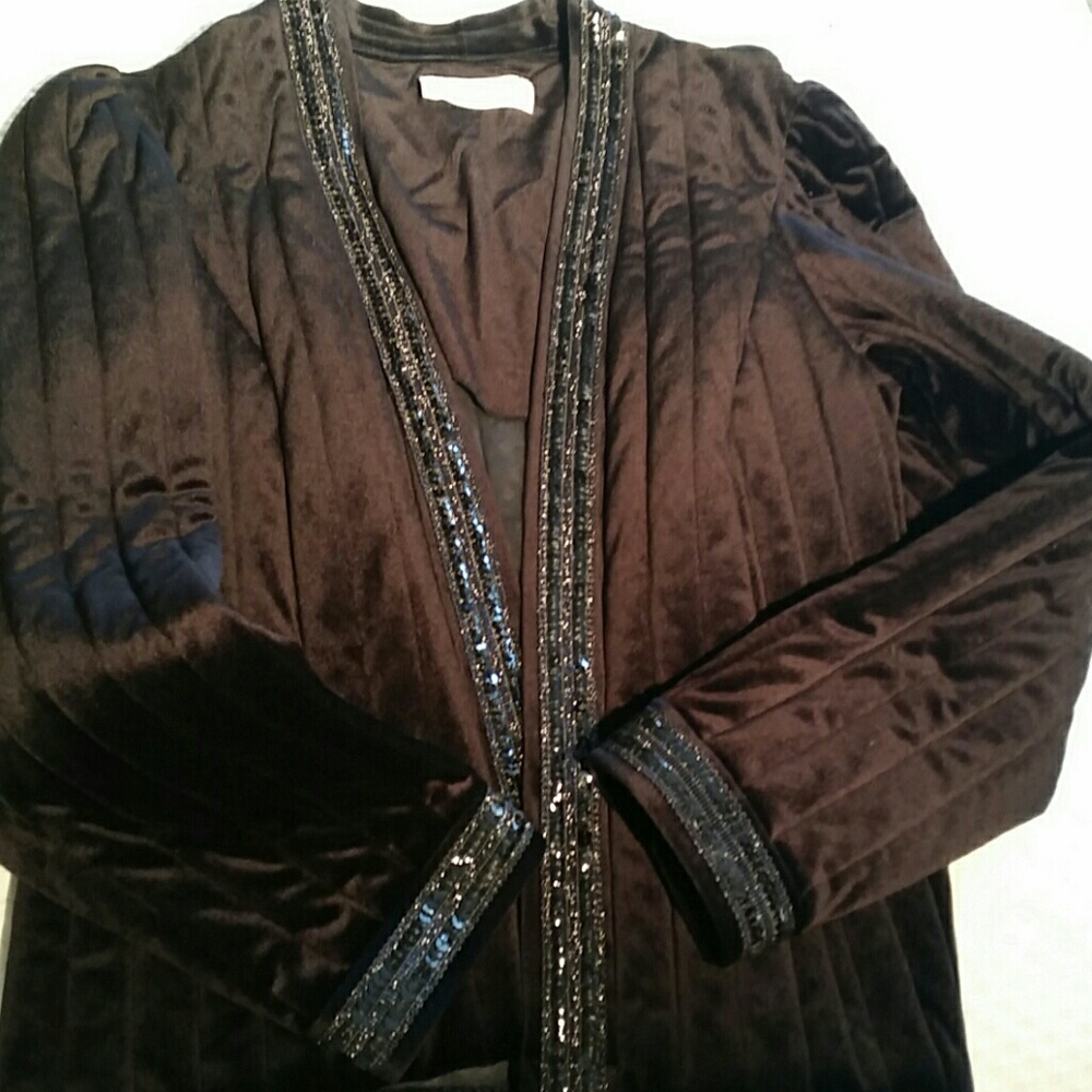 Vintage velvet jacket
