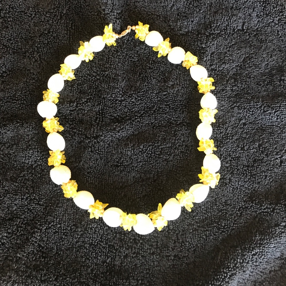 Handmade Seashell Necklace - Picture 3 of 3