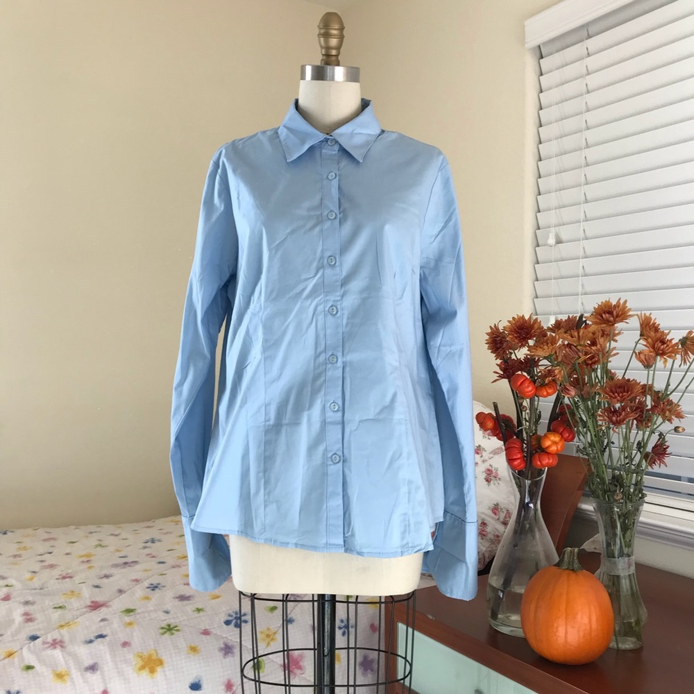 Baby Blue Business Shirt