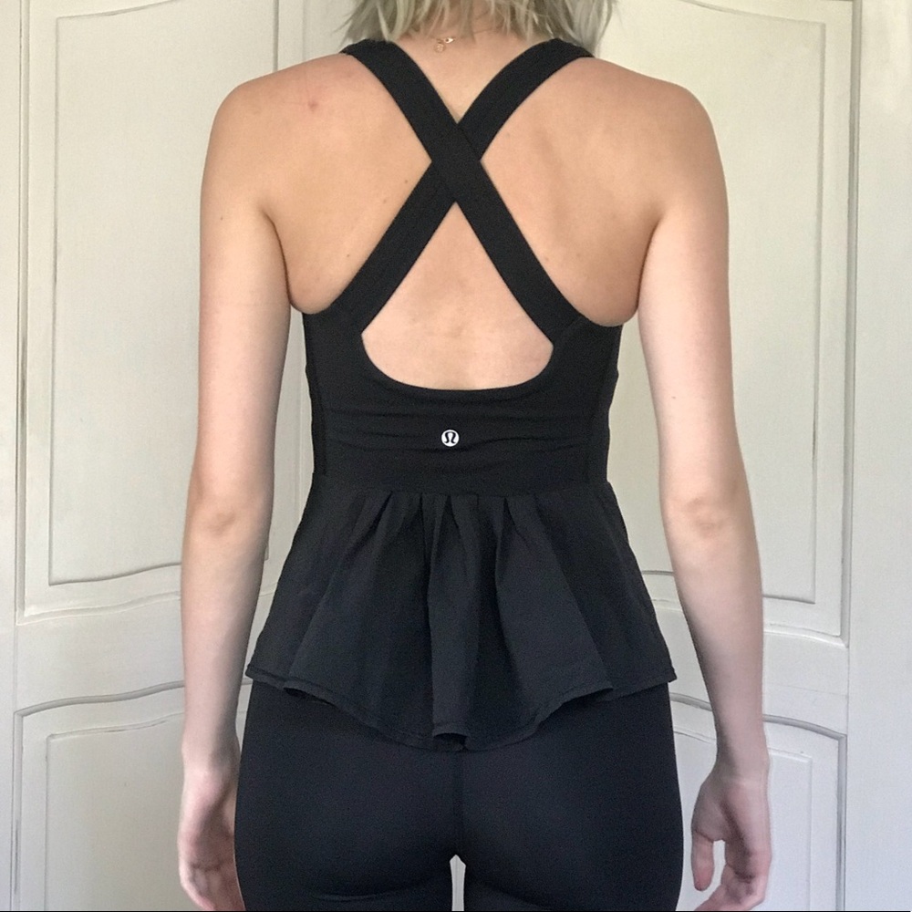 Lululemon Peplum Top Rare