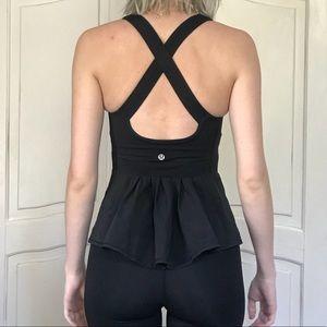 Lululemon Peplum Top Rare