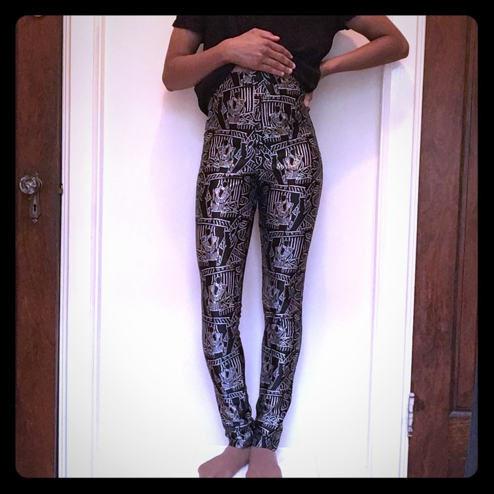 Women's Black American Apparel Neomax Disco Pant
