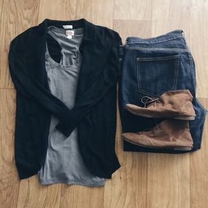 Black Merona Cardigan