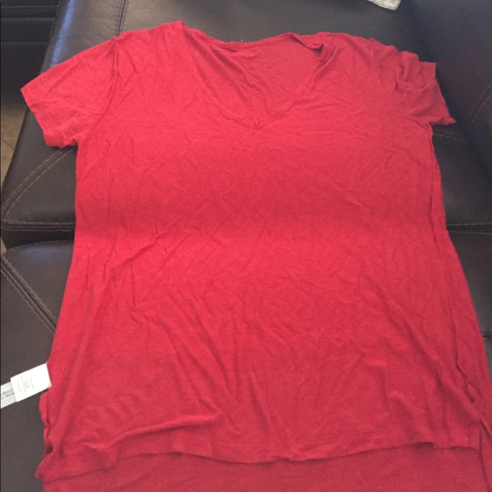 Madewell v neck tee