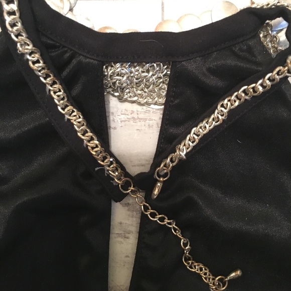 Bebe size 0 blue and black mini dress - Picture 4 of 6