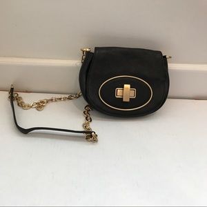 Cole Haan small black leather bag