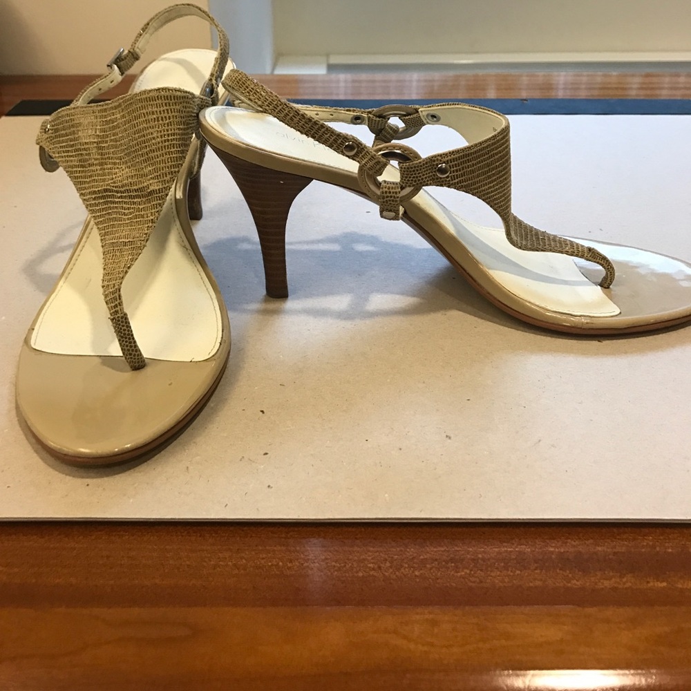 Calvin Klein Strappy Sandals.