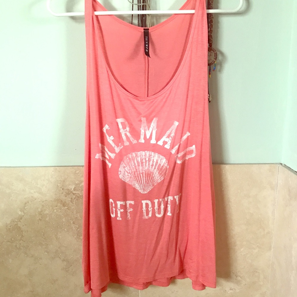 Mermaid off duty tank top