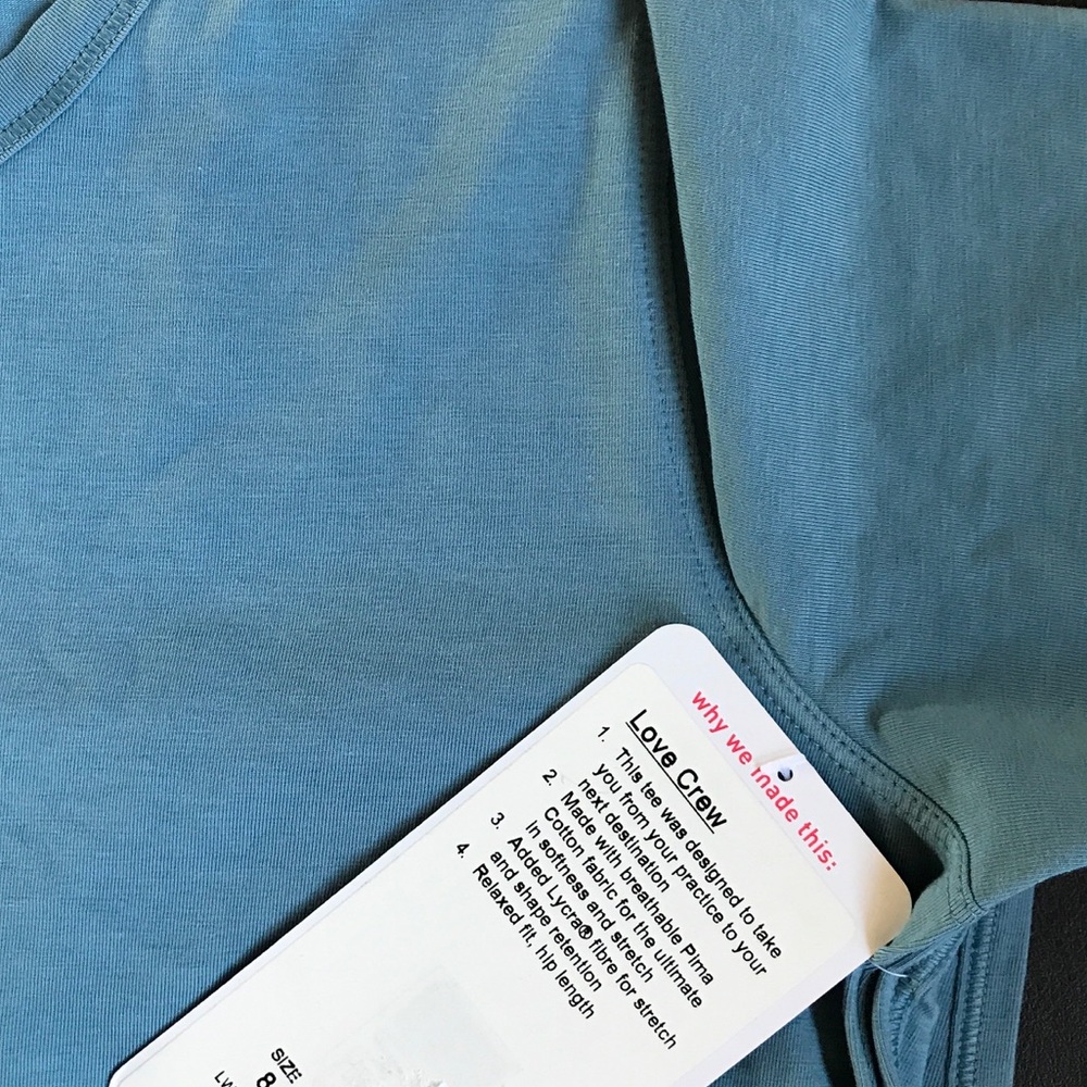 NWT lululemon love crew neck (8)