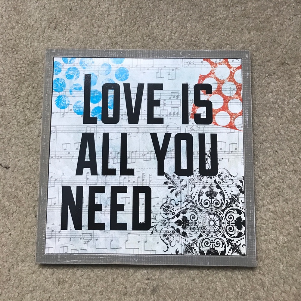 All you need is love deco