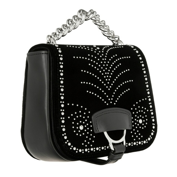 ☆HP☆NEW Miu Miu Dahlia Studded Crossbody Bag - Picture 3 of 8