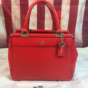 COACH Selena Gomez Grace Bag In Mixed Leathers