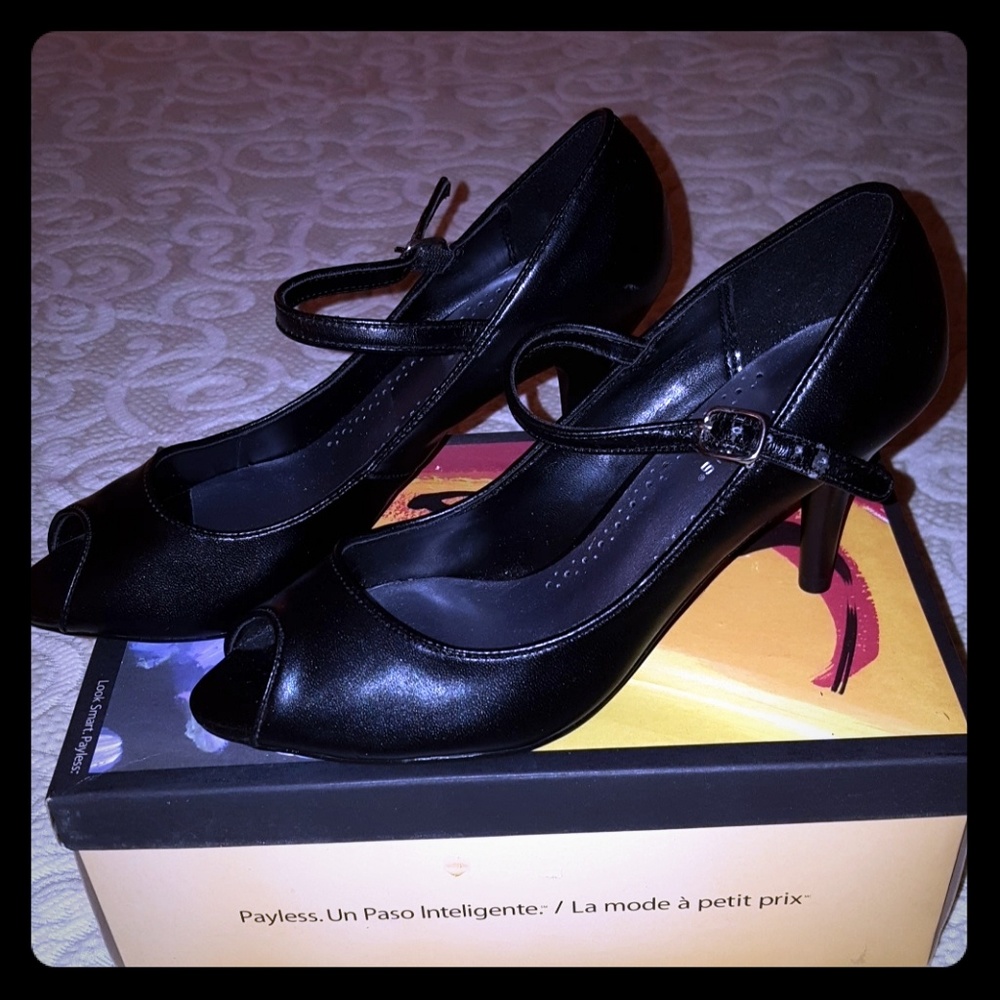 Predictions Mary Jane, open-toe heels