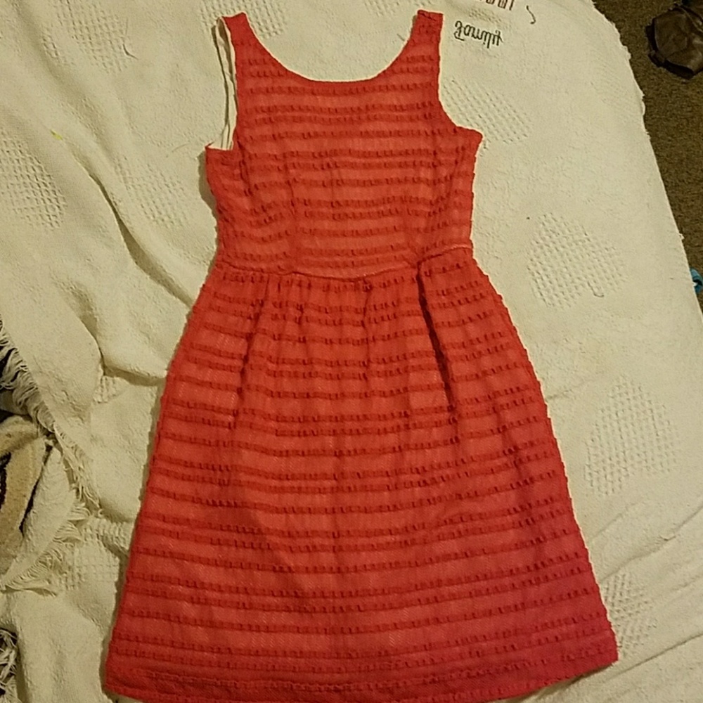 Red dress