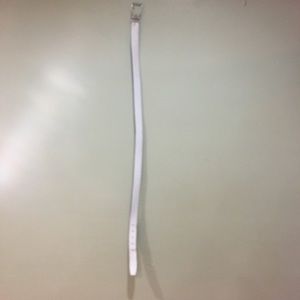 Black/ white reversible Nike belt