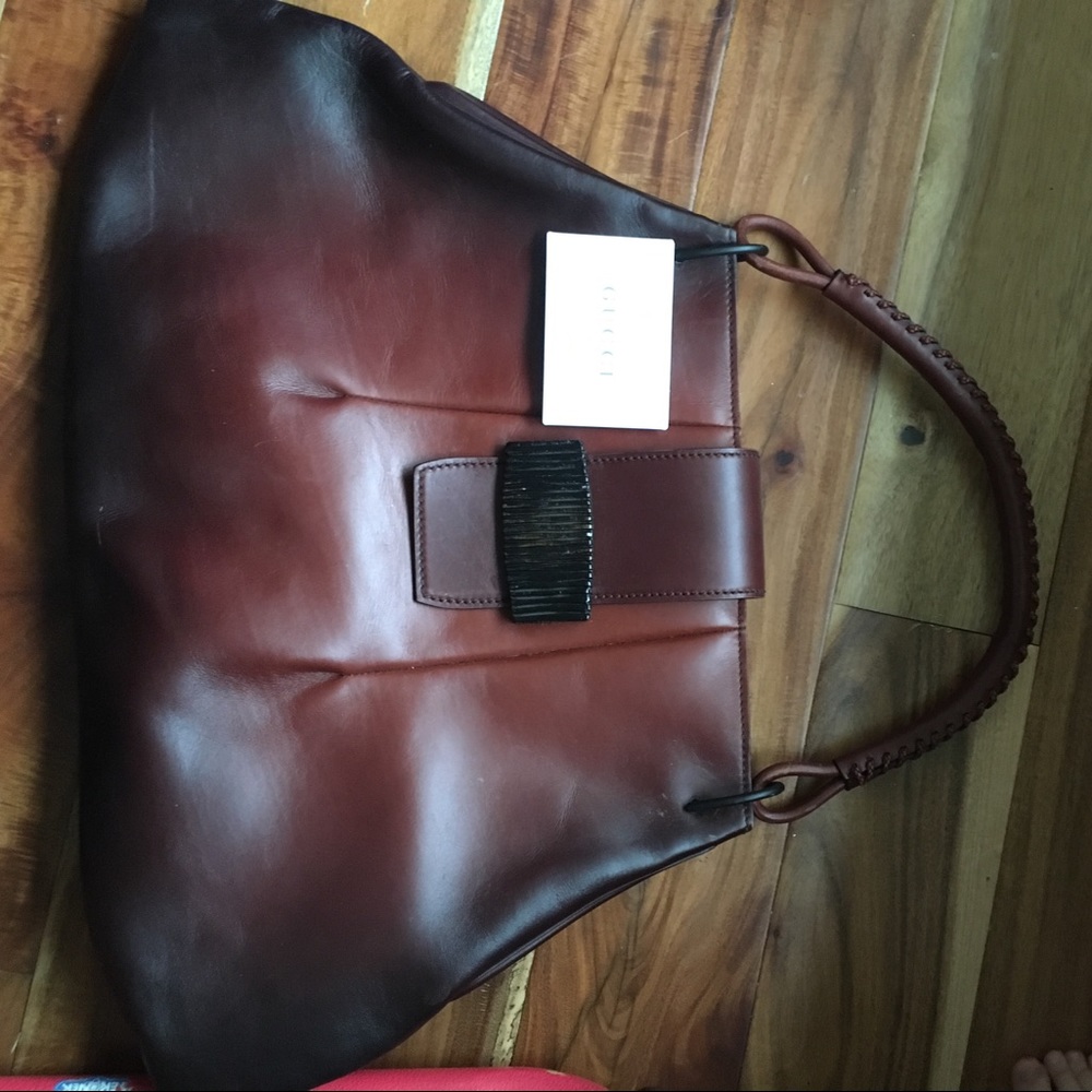 Authentic Gucci leather hobo bag PRICE DROP