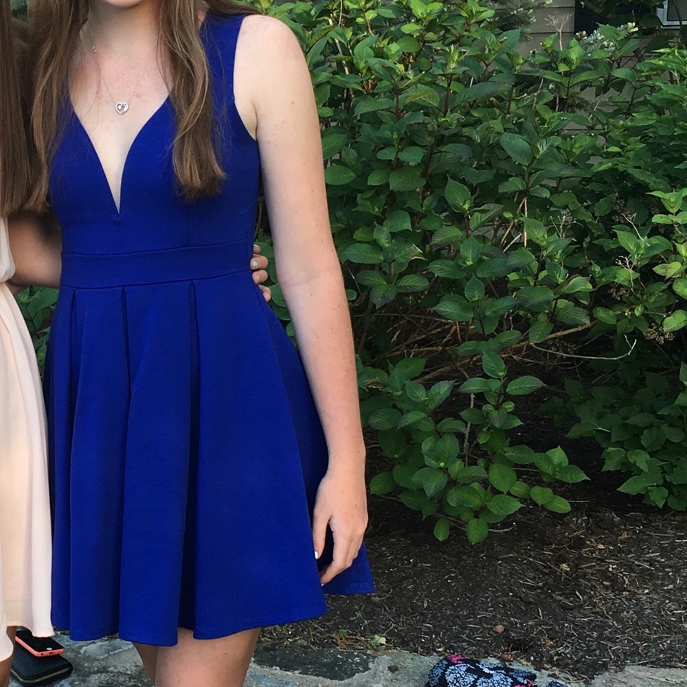Blue Windsor Homecoming Dress