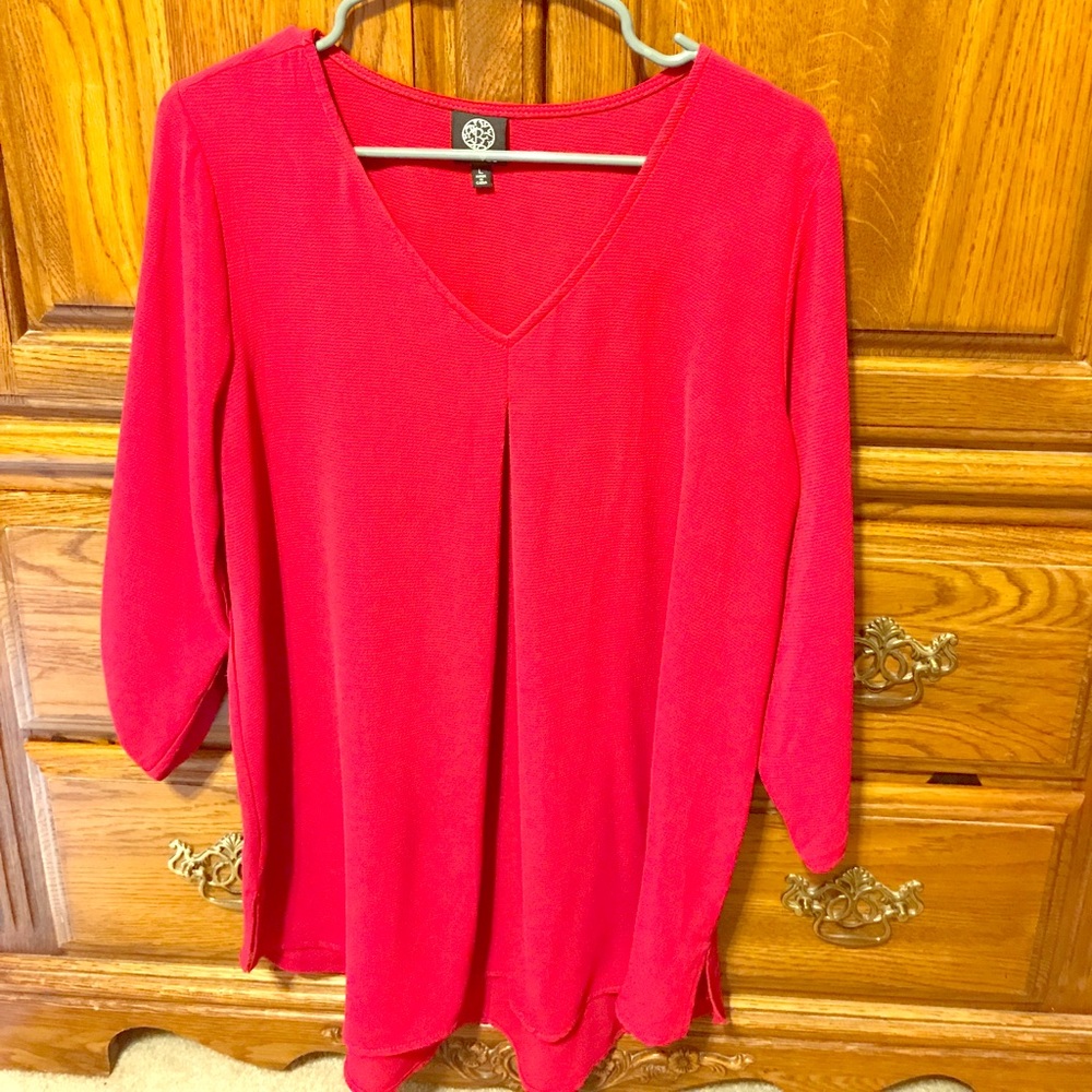 Red blouse - worn once