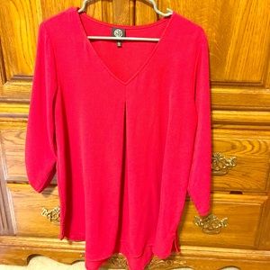 Red blouse - worn once