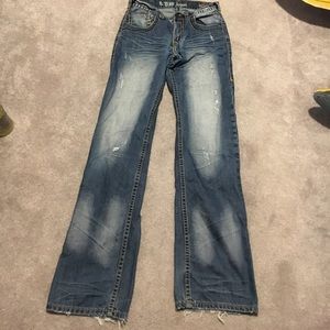 B. tuff brand denim jeans for men