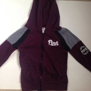 Maroon PINK Sweatshirt