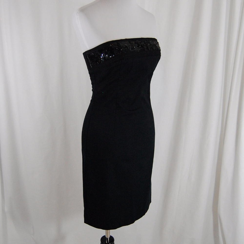 Sequin Strapless (or Strapped) Cocktail Dress