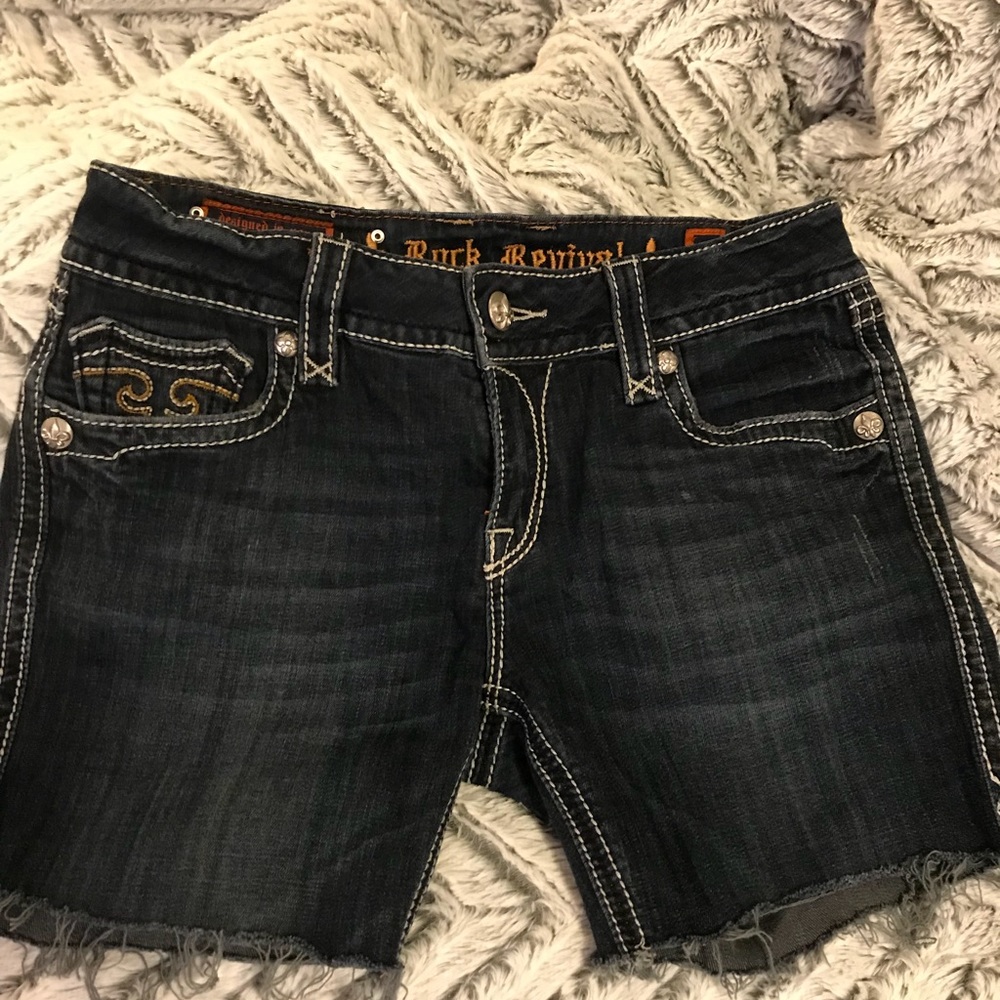 Rock Revival jean shorts.