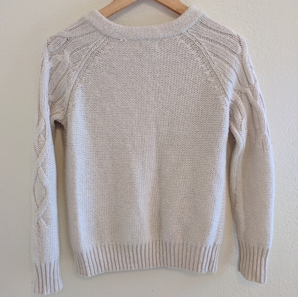 ⬇️💲wool blend cable knit sweater - Picture 3 of 6