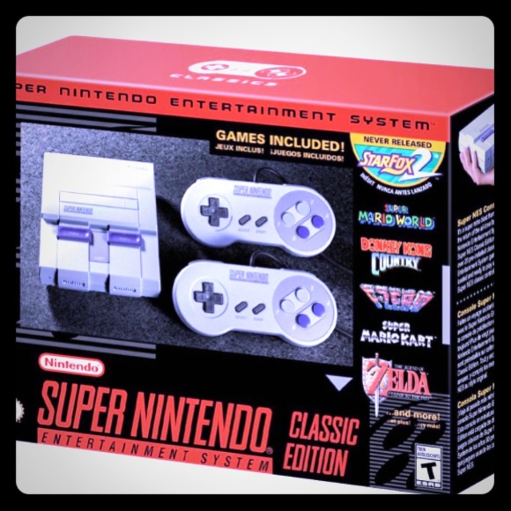 Super Nintendo Classic Edition SOLD
